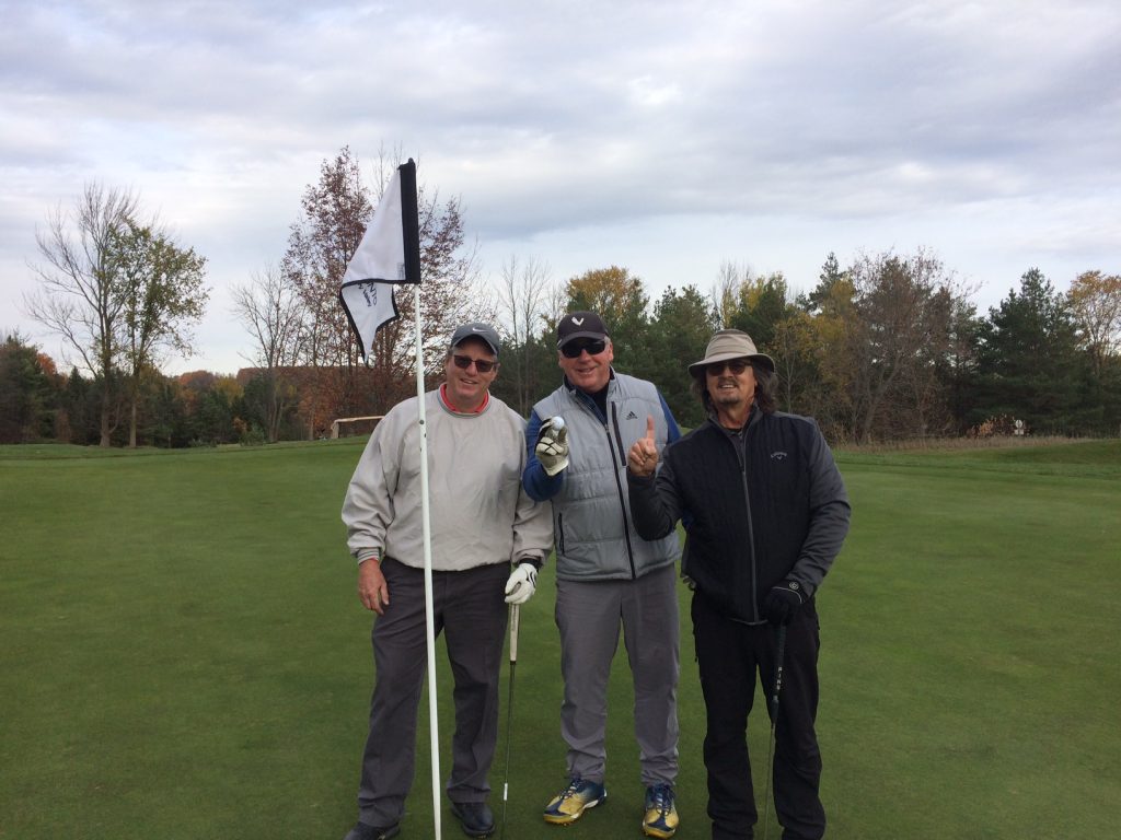 Hole in One, October 14th - on the 14th hole! North Course @ Osprey Valley