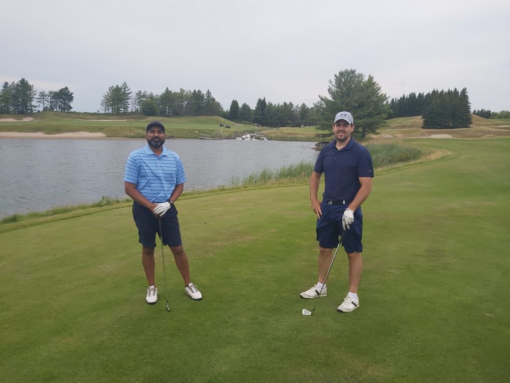 Experienced in appraisals, and on the golf course!