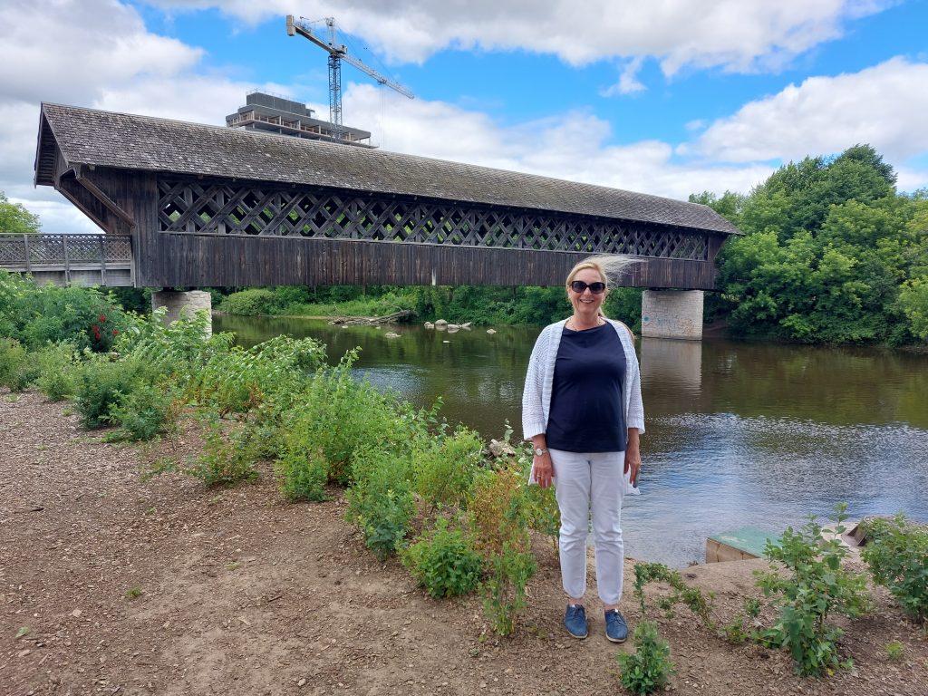 1 of Ontario's few remaining covered bridges.